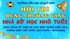 RUNG CHUÔNG VÀNG NHÀ SỬ HỌC NHỎ TUỔI